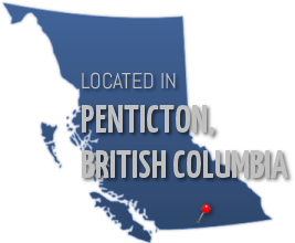 Located in Penticton, British Columbia